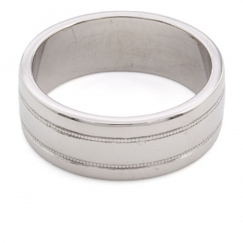 Palladium Wedding Ring size U